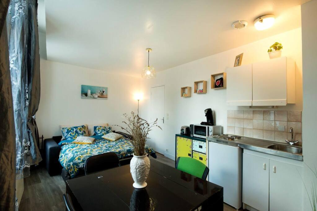 Ferienwohnung Le Castille Centre Gare Wifi Et Parking Gratuit Amiens Exterior foto